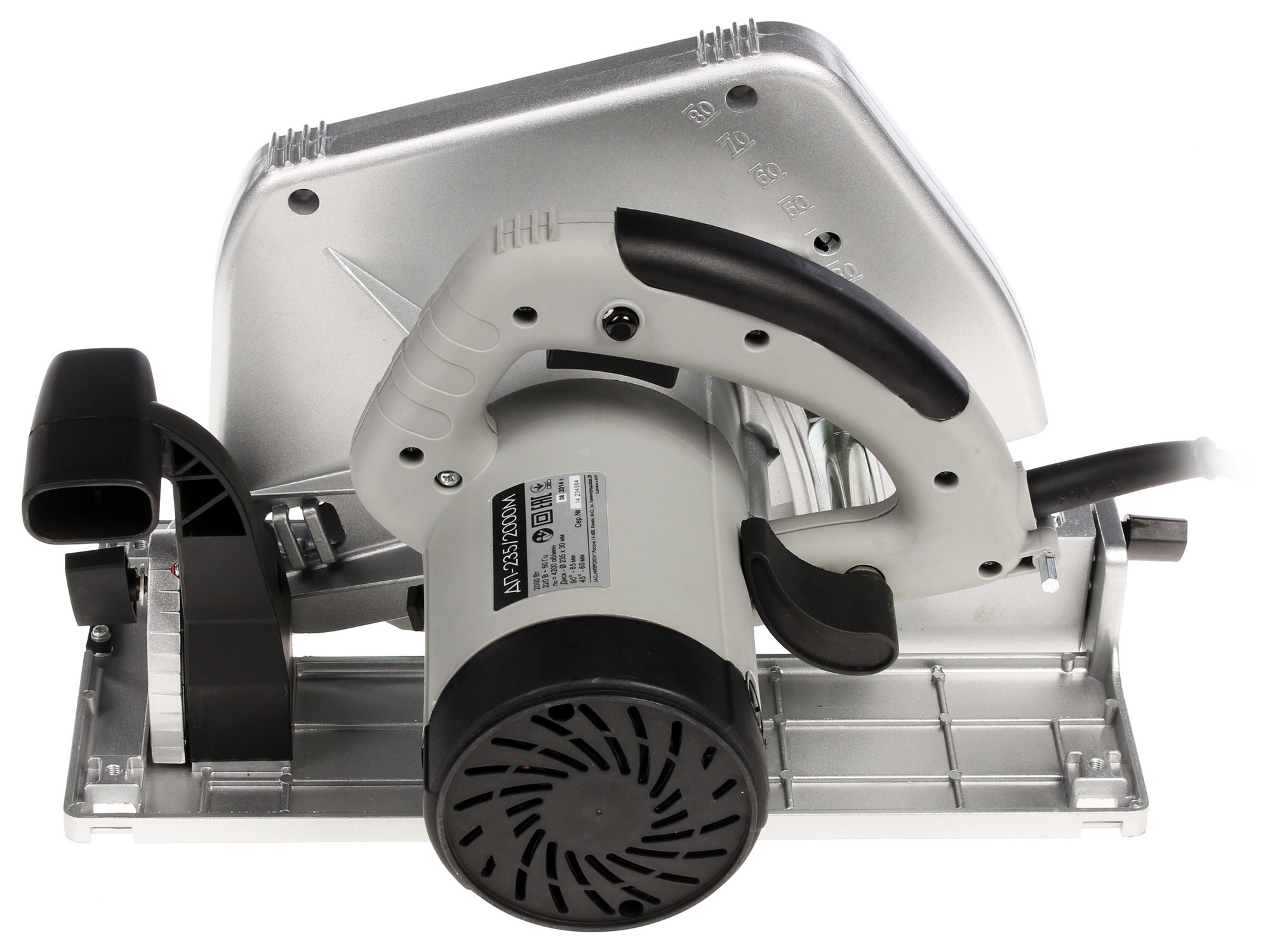 Пила дисковая Интерскол ДП-235/2000М 1020006 STDN-0028027 - Вид №3