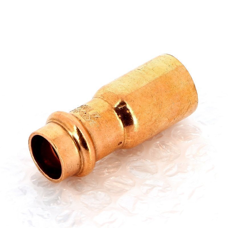 Муфта-вставка пресс 22x15 медная IBP P524302215000 - Вид №1