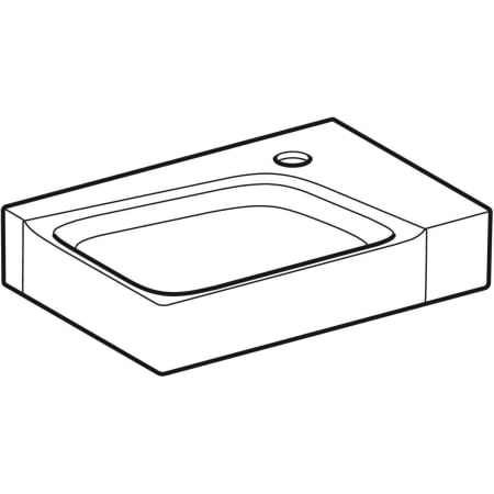 500.529.01.1 Раковина Geberit Xeno² Geberit  - Вид №1