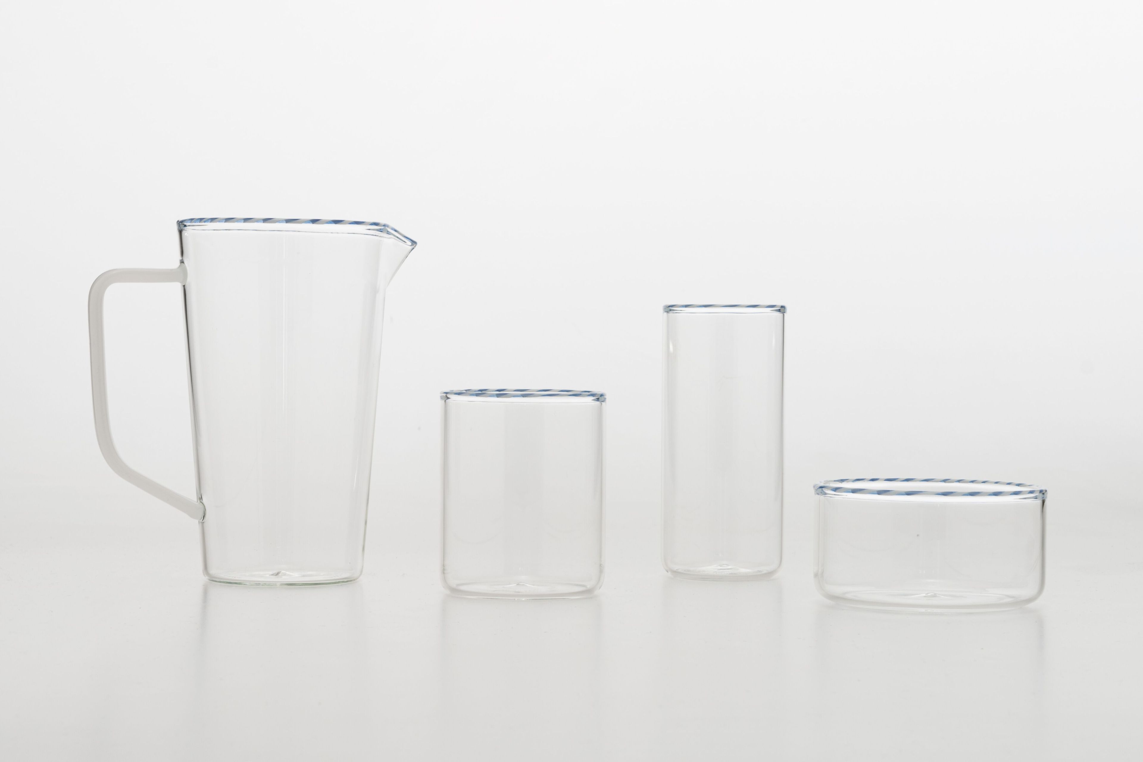 Стекло для коктейля из боросиликатного стекла Zafferano плетение ARCH-00128005 - Вид №2