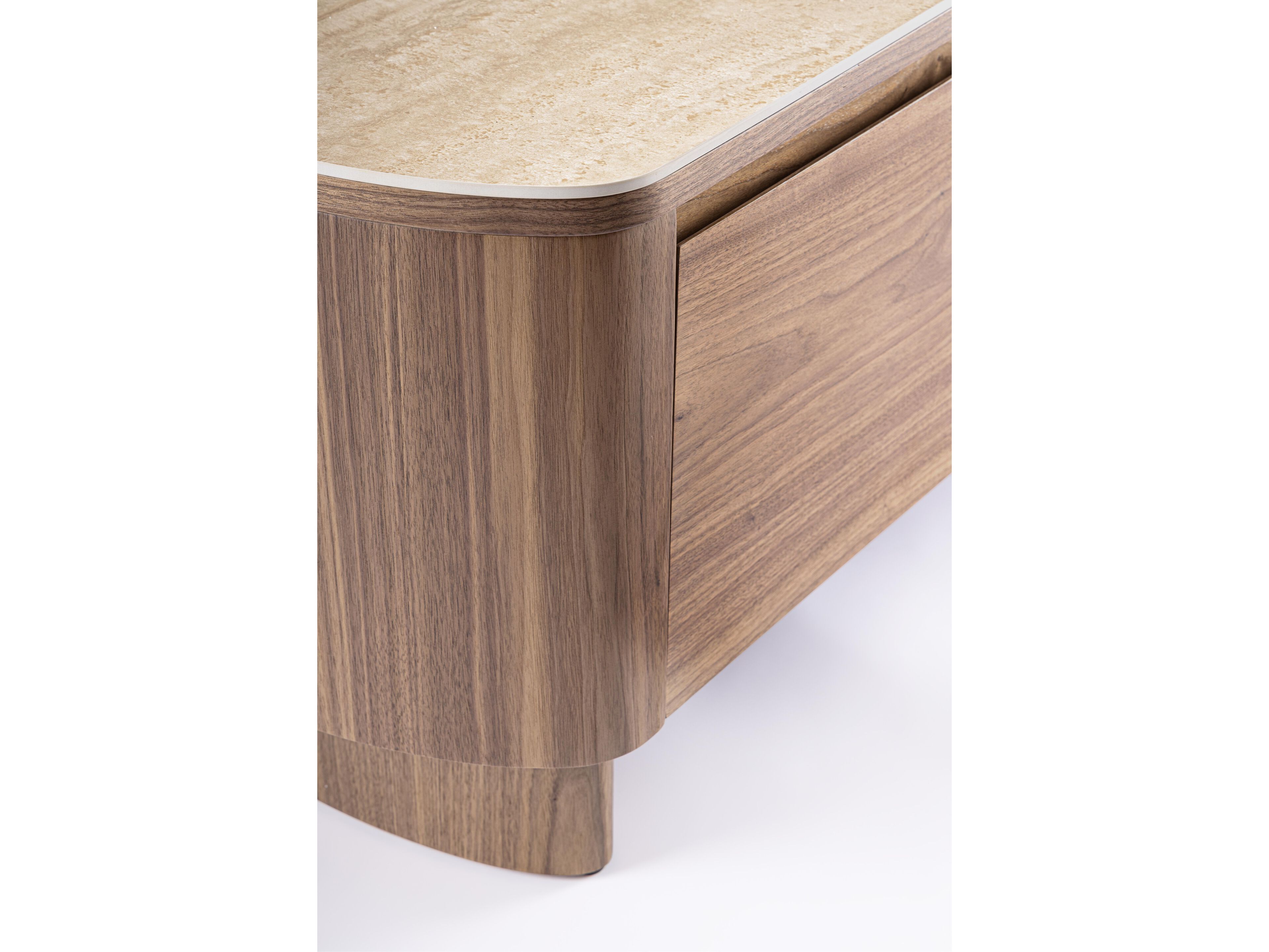 Шкаф для телевизора из шпона с распашными дверцами BIZZOTTO Иезекииль ARCH-00016873 - Вид №2