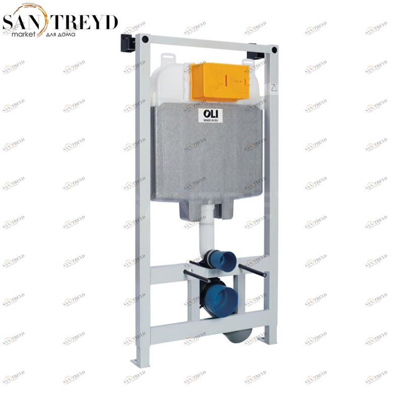 Flaminia RICAMBI Цистерна двойного слива для установки стен из гипсокартона и унитаза 601801 Ceramica Flaminia