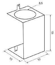 Made Design Настенный держатель для диспенсера из металла sun-id-1500102 - Вид №1
