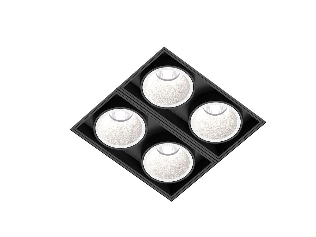 Несколько утопленный заливки формы алюминиевый потолочный светильник PROLICHT Magiq ARCH-00042406