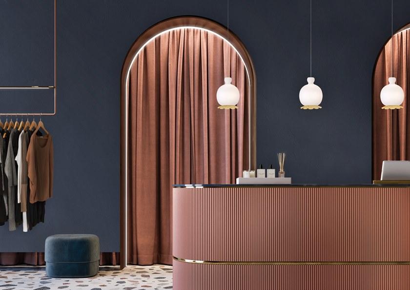 KUNDALINI Подвесной светильник из опалового стекла Opyo sun-id-1357460 - Вид №1