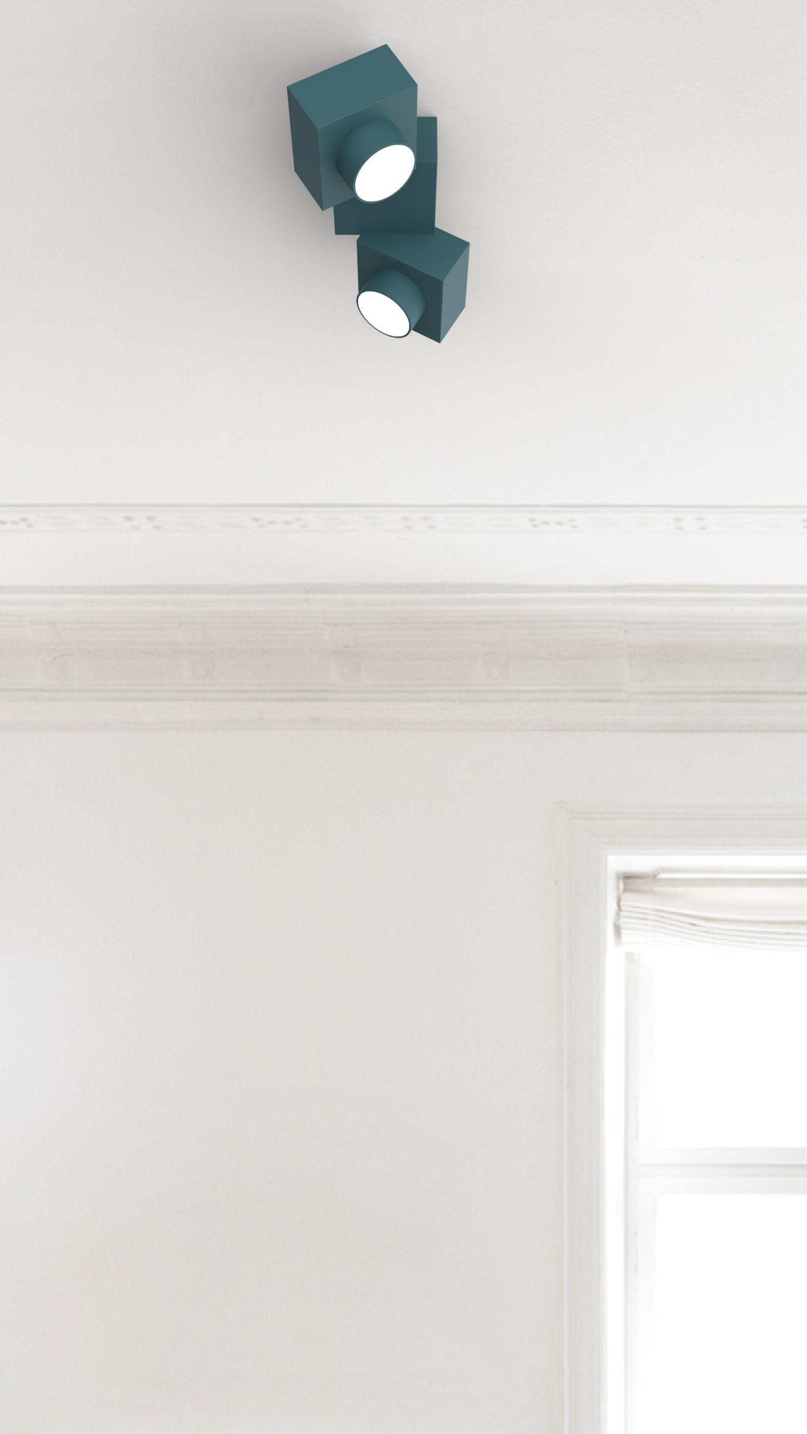 Светодиодный потолочный светильник WayPoint CROSS 2 LUCI ARCH-00134813 - Вид №2