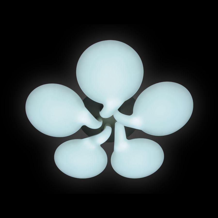 Потолочная светодиодная люстра Ambrella light Orbital Cloud FC24/5WH 180W D760 AMBRELLA LIGHT ДИЗАЙНЕРСКИЕ, ORBITAL CLOUD 220092 Белый  - Вид №1