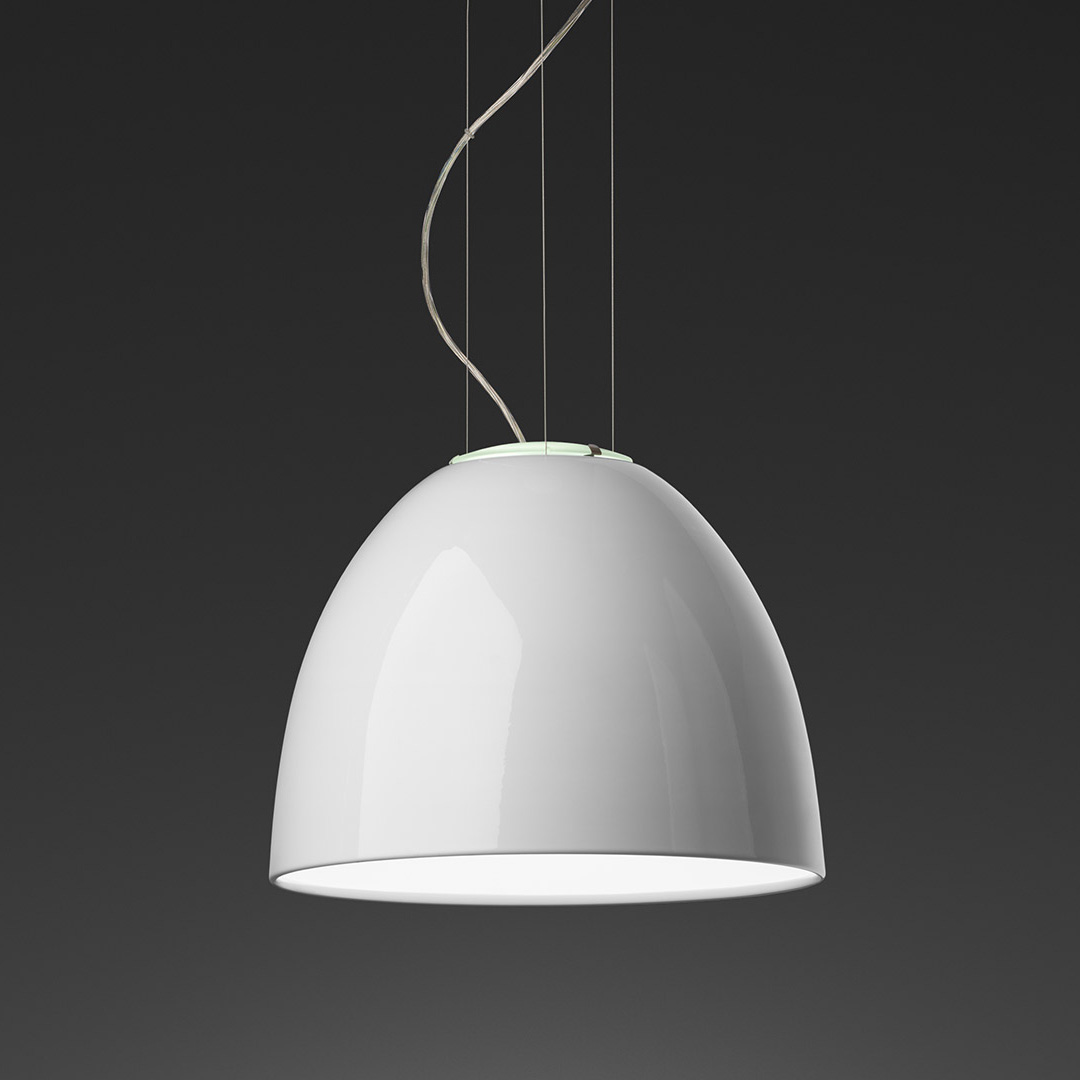 Artemide A244900 NUR MINI GLOSS белый подвес 104677 - Вид №2