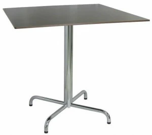 Vela Arredamenti Стол из нержавеющей стали с основанием 4 звезды Baum