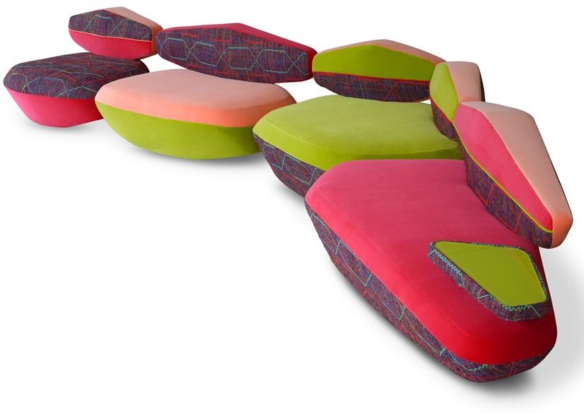 Adrenalina Модульный диван Terminal из ткани Big sofa sun-id-1429558 - Вид №3