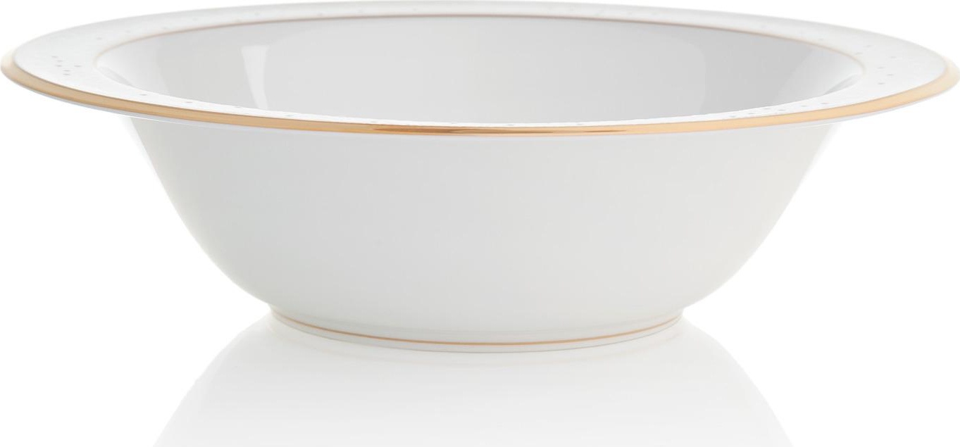 32073 Noritake Салатник круглый Noritake "Белый дворец" 24,5см Фарфор костяной 