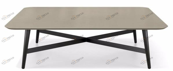 Roche Bobois Квадратный лакированный журнальный столик для гостиной Les contemporains sun-id-1446595