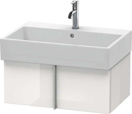 VA612603838 Vero Air Тумбочка подвесная Доломитово-серый глянцевый лак Duravit - Вид №2