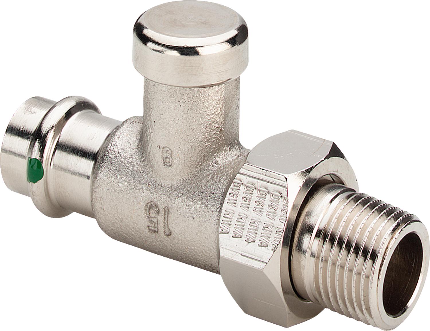 Viega Радиаторный вентиль на обратную магистраль Sanpress 2272.2 (326364) 326 364