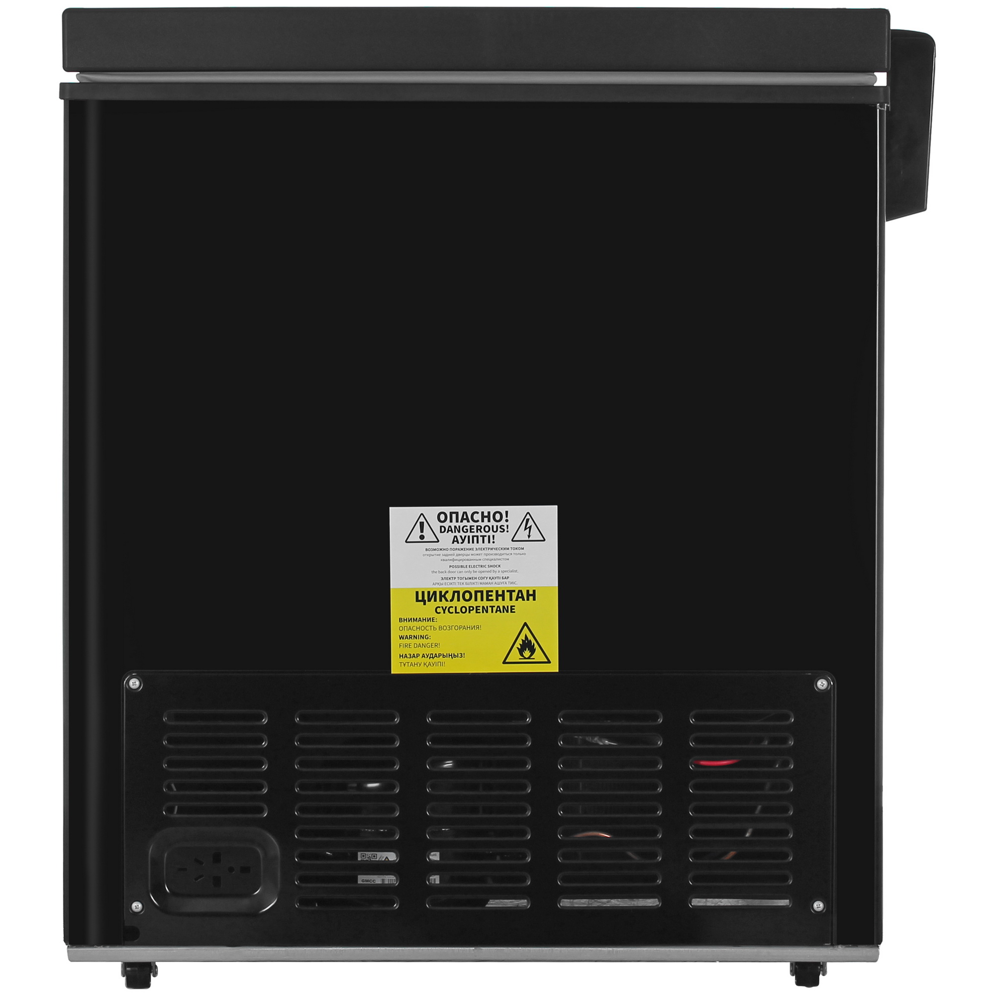 9197567 Морозильный ларь KRAFT BD (W)-460BRX черный STDN-0137309 - Вид №3