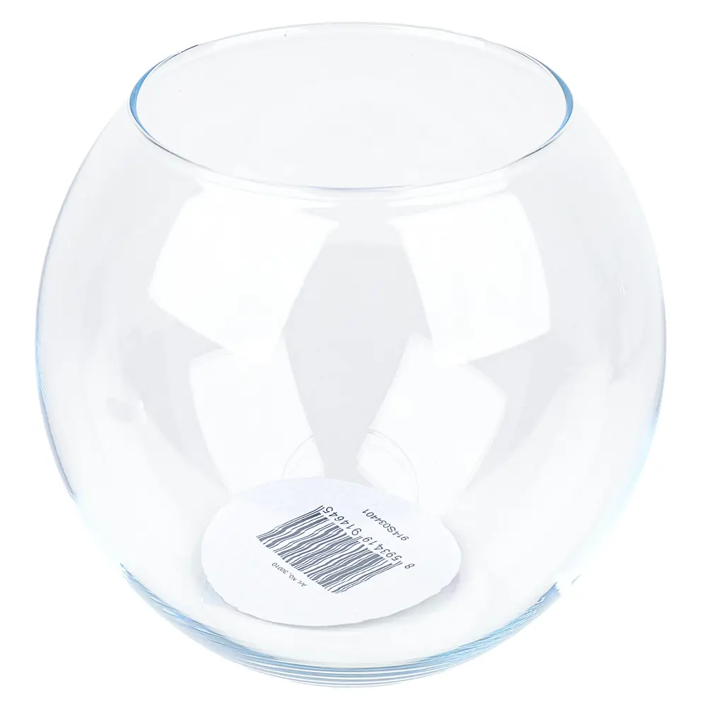 Ваза Simax Globe стекло цвет прозрачный 21.5 см 89456061 STLM-2125698 Santreyd  - Вид №2