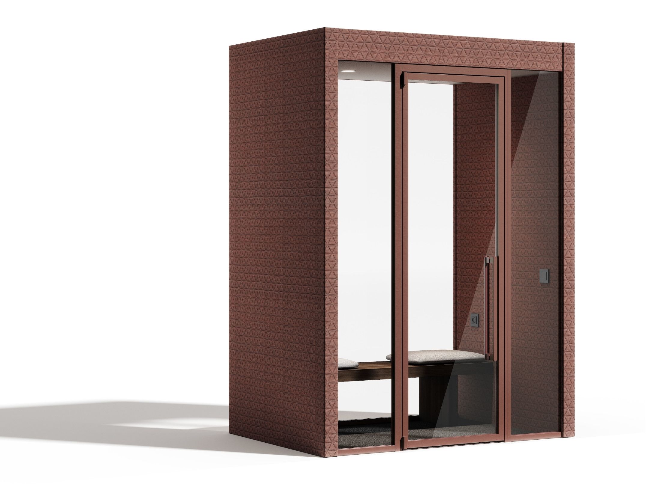 Акустическая офисная кабина со встроенным освещением Manerba Bibiena ARCH-00095766