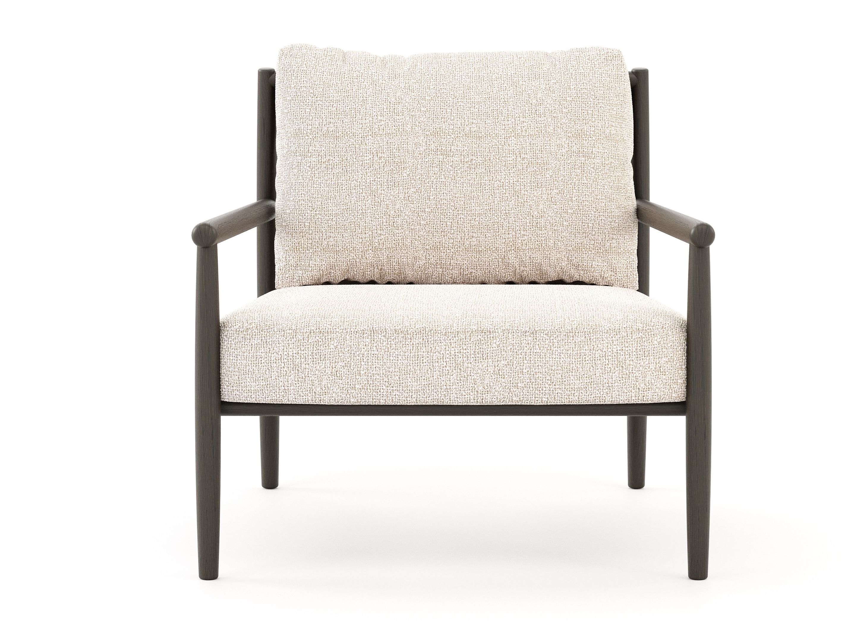 Тканевое кресло с подлокотниками Stylish Club Landform ARCH-00114057 - Вид №1