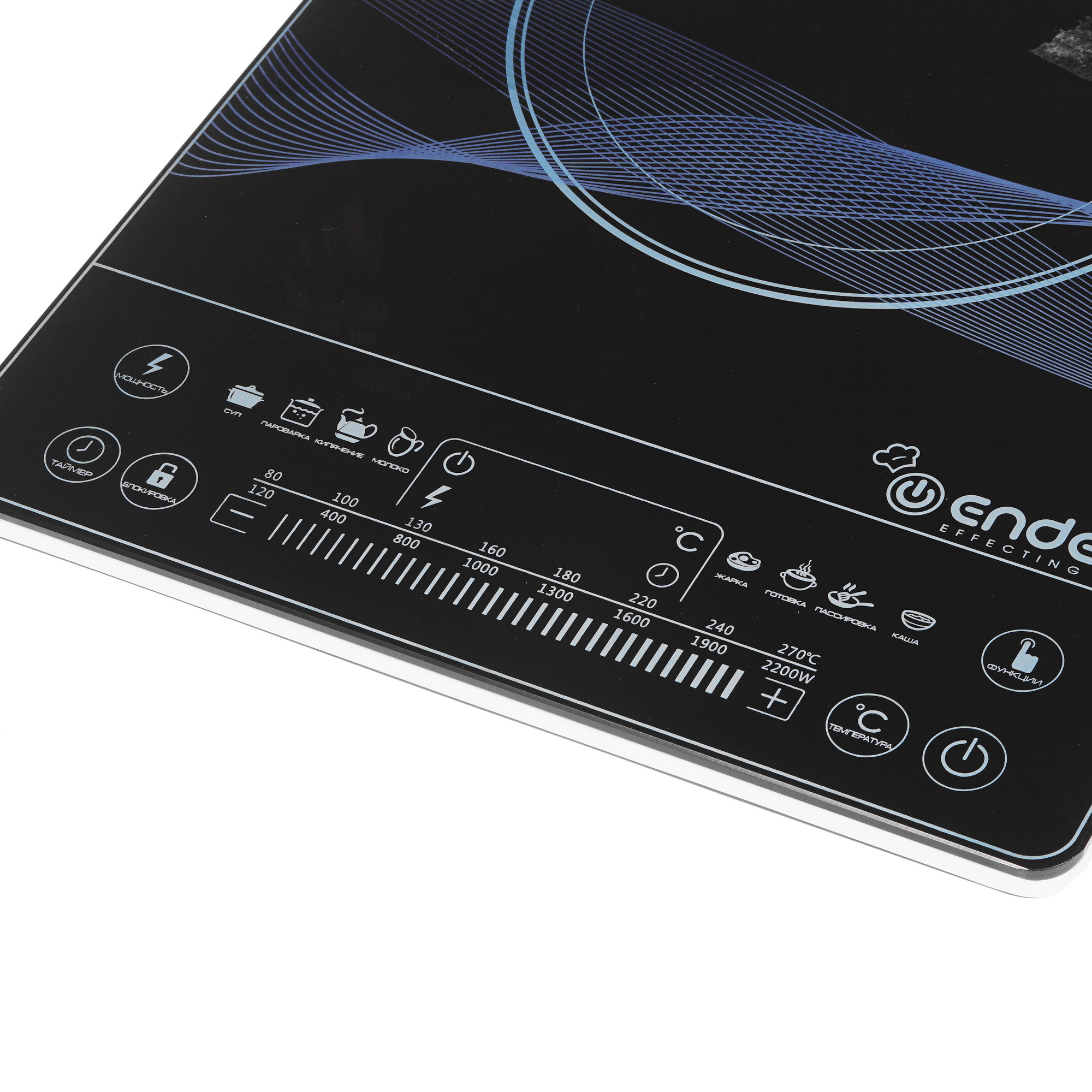 1038242 Плита компактная электрическая Endever SkyLine IP-32 черный STDN-0031392 - Вид №2