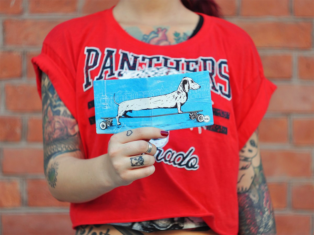 NW-015 Бумажник long New wallet  - Вид №3