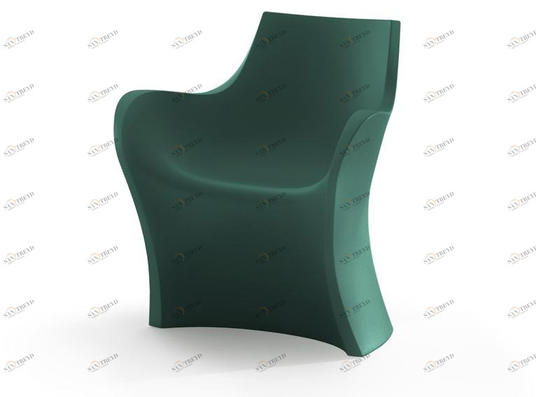 B-LINE Садовое кресло из полиэтилена с подлокотниками Woopy sun-id-1450131