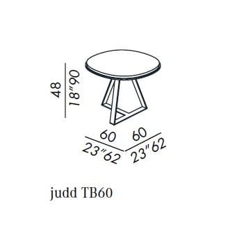 Мраморный круглый журнальный столик Meridiani Edition Shine ARCH-00094907 - Вид №9