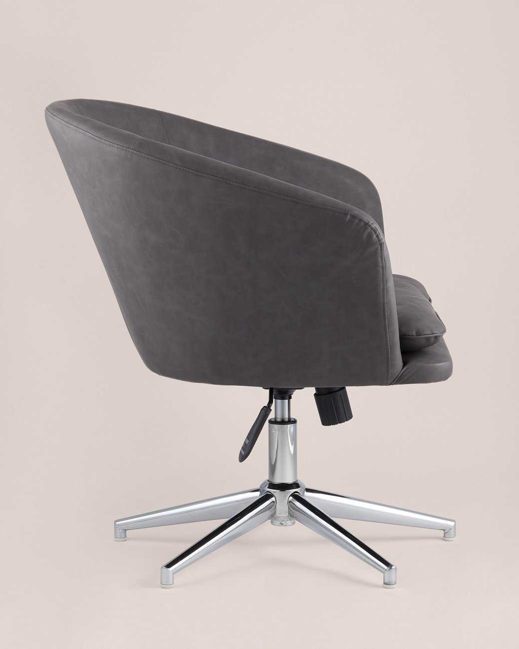 Кресло с мягкими подлокотниками регулируемое серое "Харис" STOOL GROUP ДИЗАЙНЕРСКИЕ 00-3881865 Серый  - Вид №2