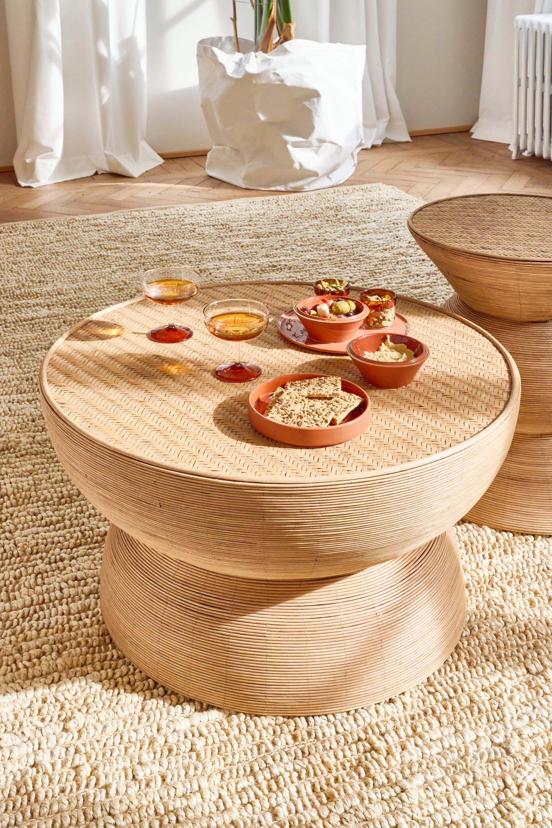 Круглый бамбуковый журнальный столик POMAX Tambou ARCH-00109456 - Вид №2