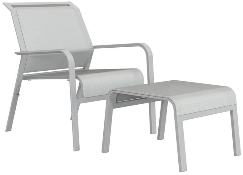 JANUS et Cie Прямоугольная подставка для ног из алюминия Zephyr sun-id-1491230 - Вид №3