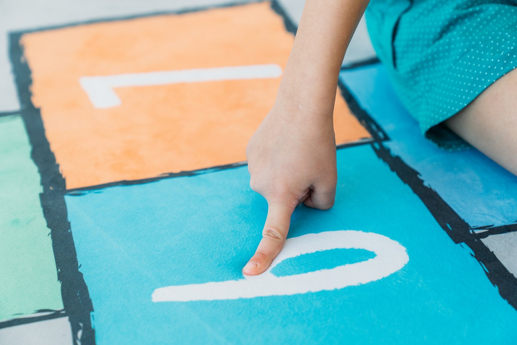 Детский игровой коврик 160х120 см "Классики на светлом" БЕЛЬМАРКО  351576 Серый Santreyd  - Вид №6