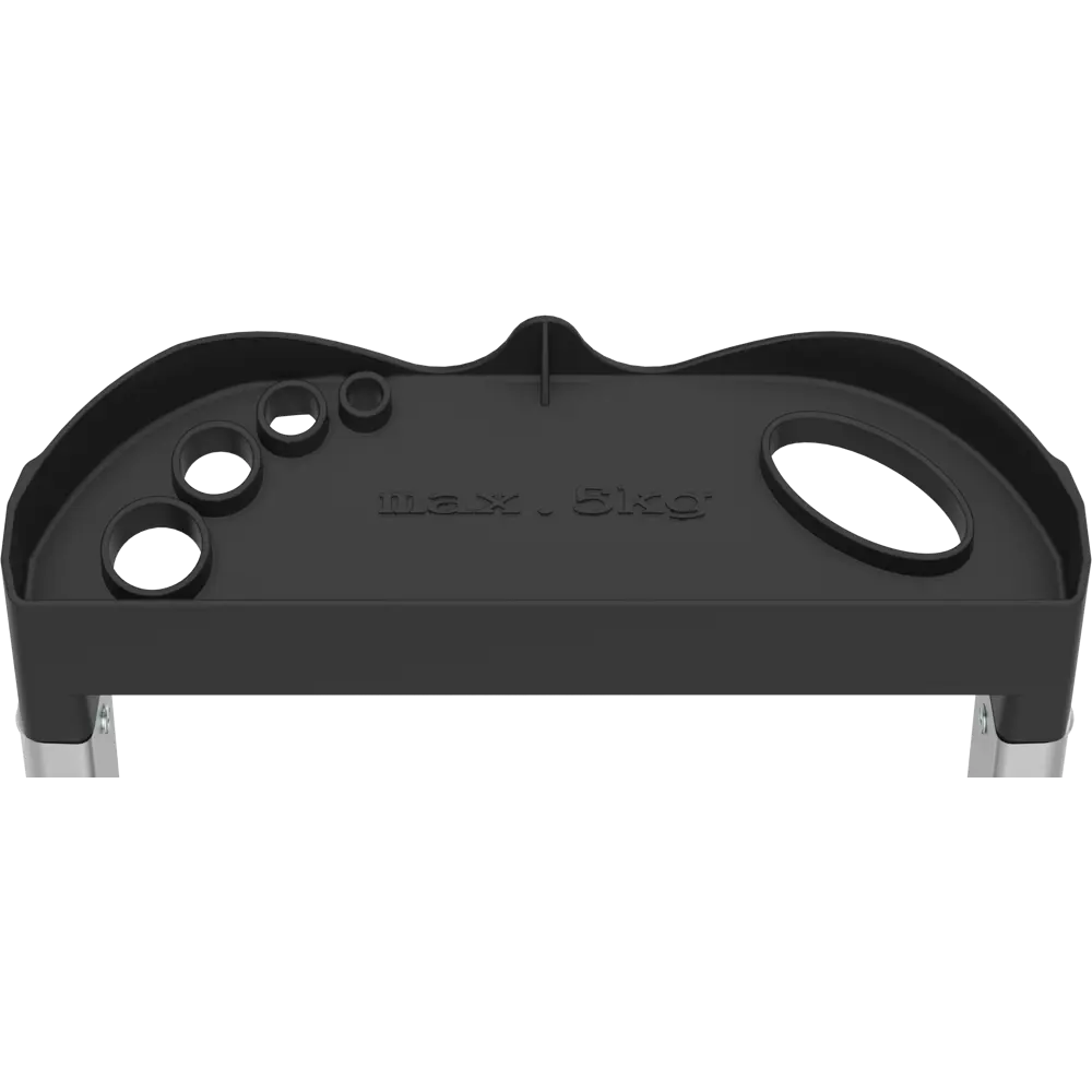 Стремянка Zalger алюминиевая 6-ступенчатая с лотком для инструментов 89386896 STLM-1348311 - Вид №11