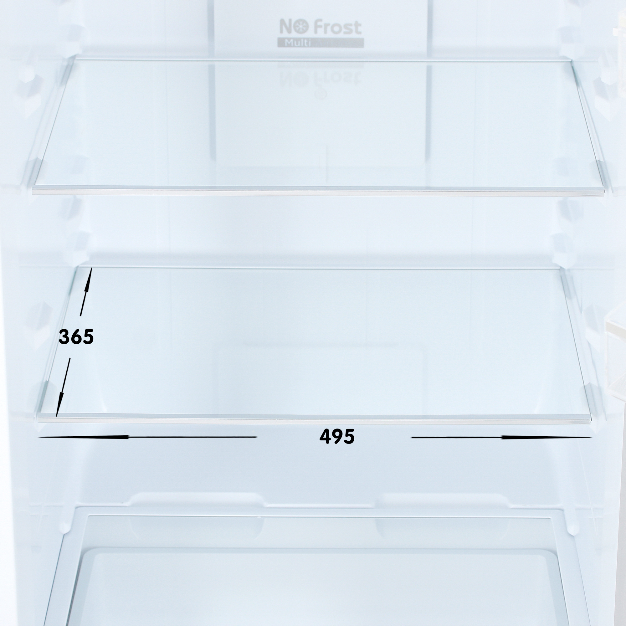 5098011 Холодильник с морозильником   DEXP T4-35AMG белый STDN-0032210 - Вид №8