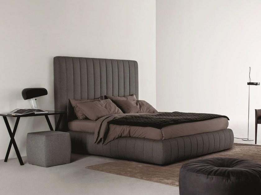 Meridiani Двуспальная кровать со съемным чехлом из ткани Edition tuyo sun-id-1377611 - Вид №1