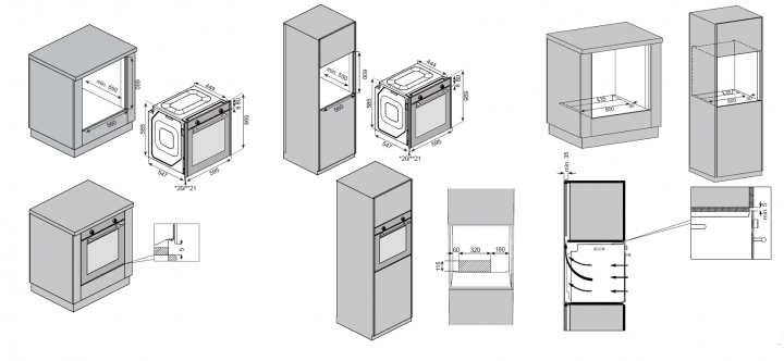 9245333 Электрический духовой шкаф Schaub Lorenz SLB EG6438 серый STDN-0022550 - Вид №12