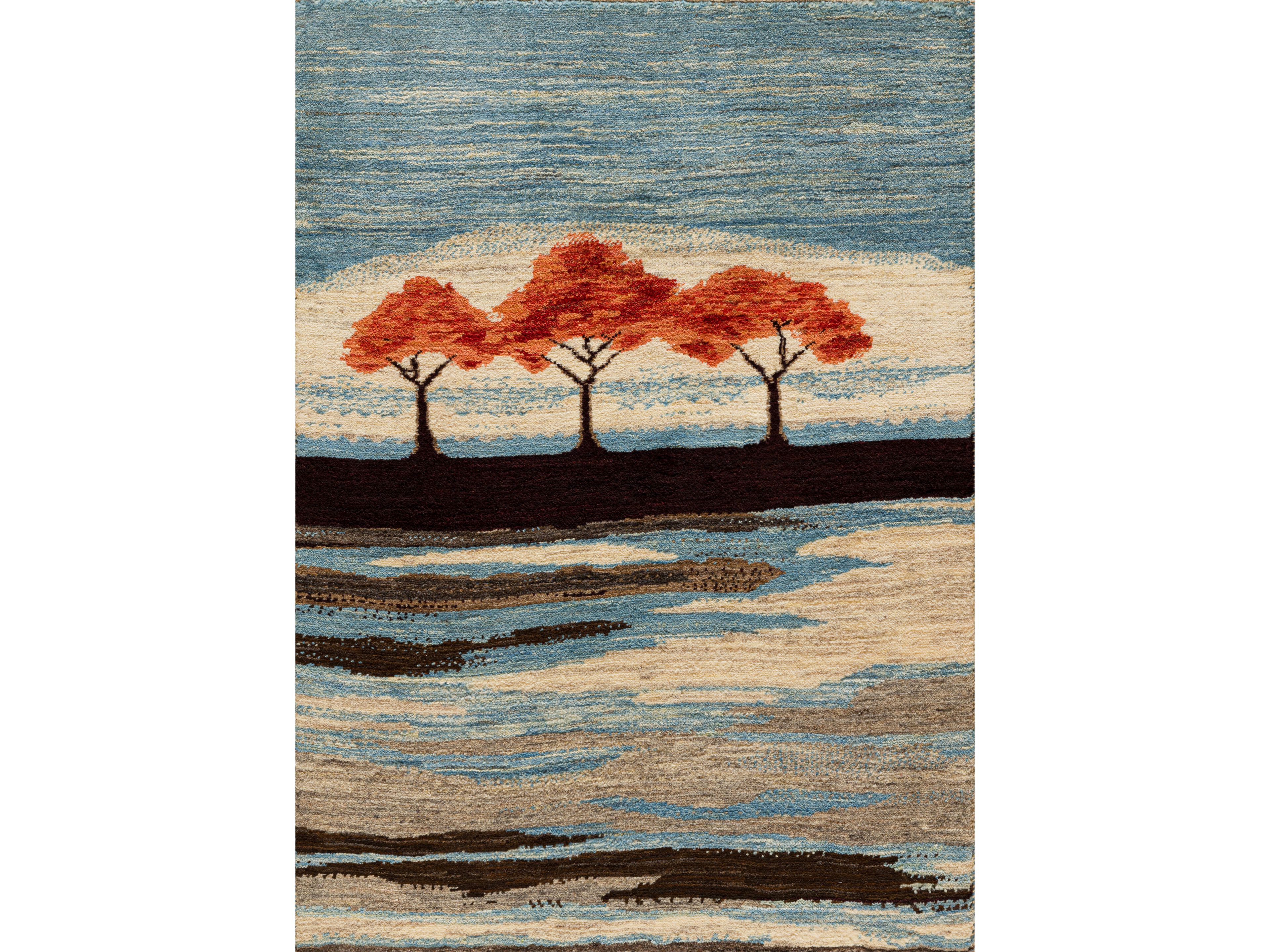 Прямоугольный шерстяной ковер Zollanvari Gabbehs Landscapes ARCH-00063586 - Вид №1