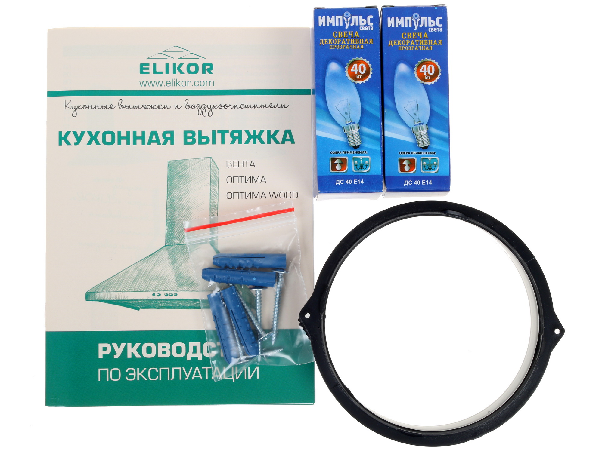 1074688 Вытяжка каминная ELIKOR Оптима 50П-400-К3Л белый STDN-0110836 - Вид №7