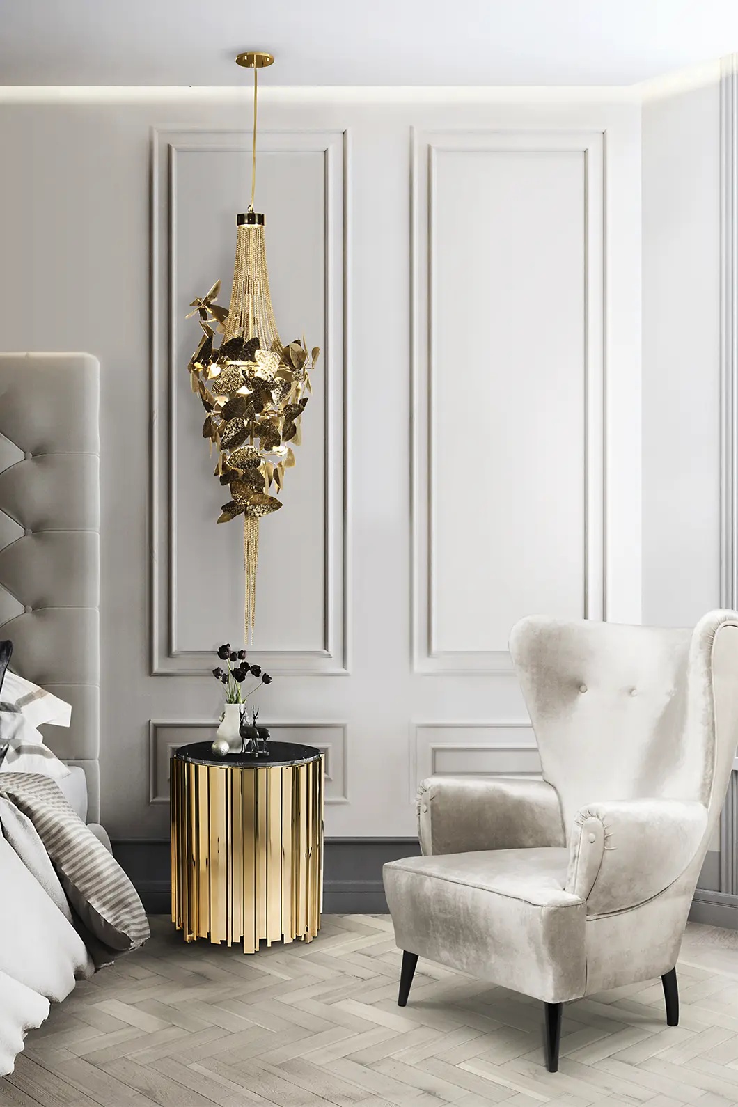 Маленький приставной столик LUXXU Empire 241