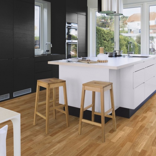 Спортивный паркет Boen Strongline Contract Спортлак Дуб Натур (Гладкая) 2200х139 мм EI37STLD - Вид №13