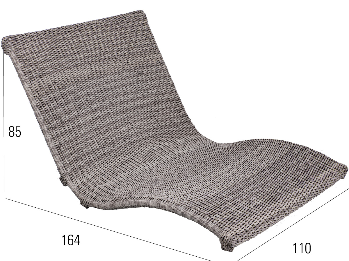 68.00.0438 Heaven Swing Twist oyster двуспальная кровать Mbm  - Вид №2