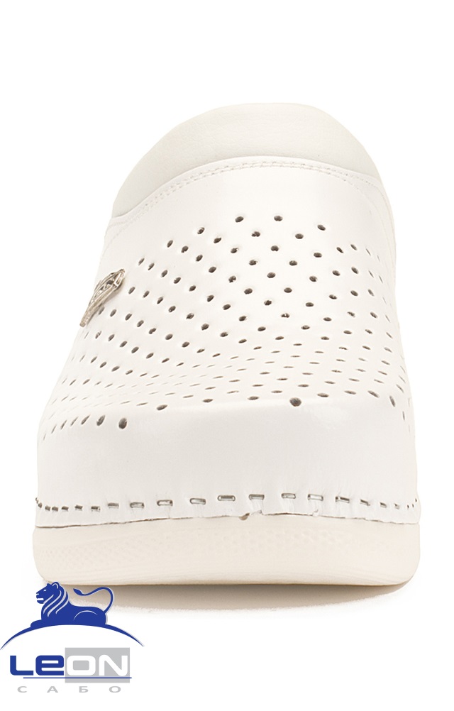 62031 Сабо "Leon LIGHT" женские белые LEON  Сабо и сланцы размер 38  - Вид №6