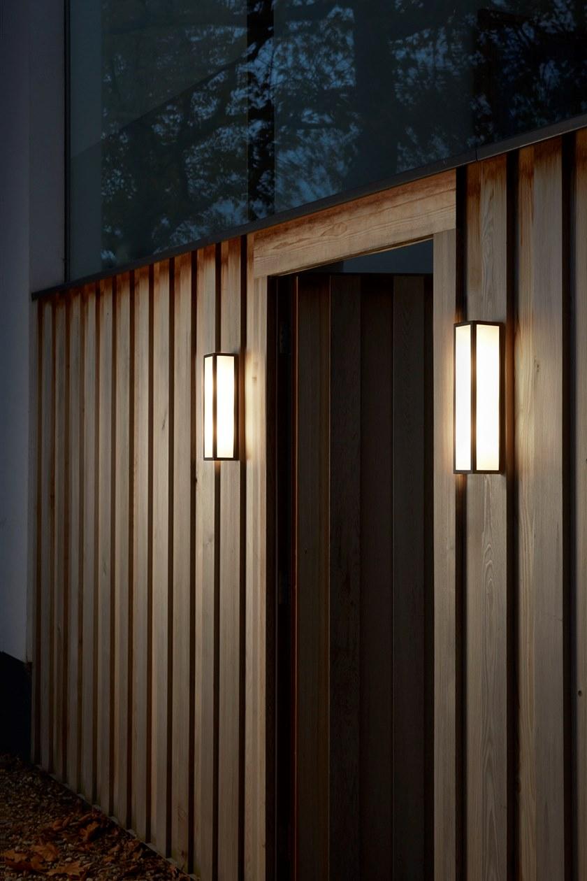 Astro Lighting Светодиодный настенный светильник для улицы из стали и стекла sun-id-1515506 - Вид №3