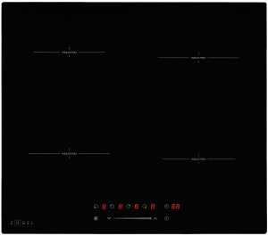 90789847 Индукционная варочная панель ZIH604B 4 конфорки STLM-0382771 ZUGEL