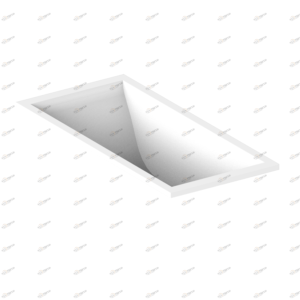 B10-B501 Встраиваемая ванна ASTRELLE 150 x 70 x 60 см, без донного клапана Thg-paris Встраиваемые ванны Глянцевый белый 