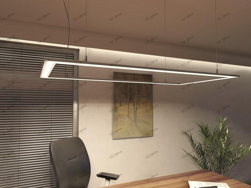 Lumines Lighting Светодиодный подвесной светильник из алюминия для офиса  10-0144-10 