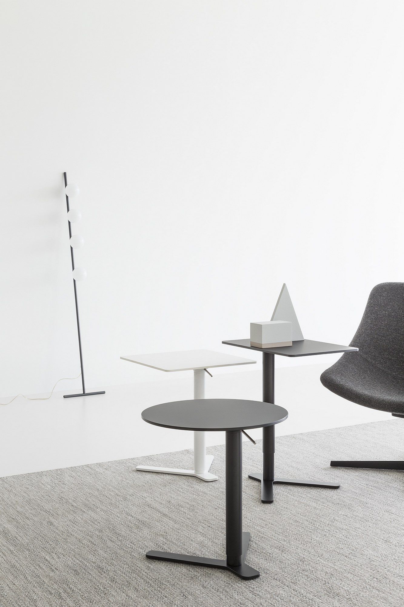 Прямоугольный журнальный столик HPL с регулируемой высотой Lapalma YO ARCH-00149499 - Вид №5