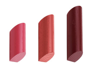 Вешалка для одежды из массива дерева