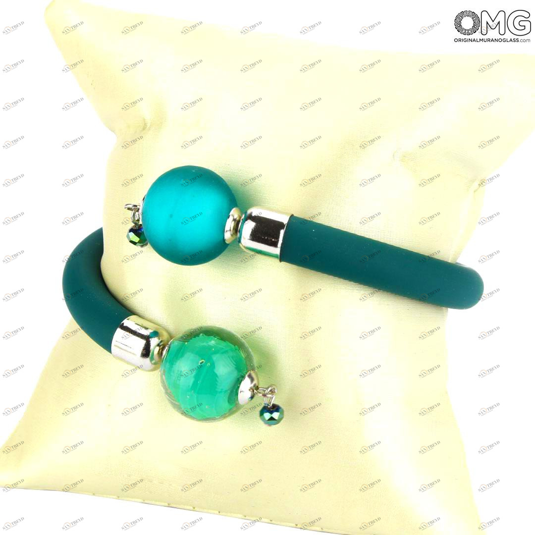 4772 ORIGINALMURANOGLASS Браслет Беззаботность - Коллекция Antica Murrina - муранское стекло Original Murano Glass OMG 7 см 