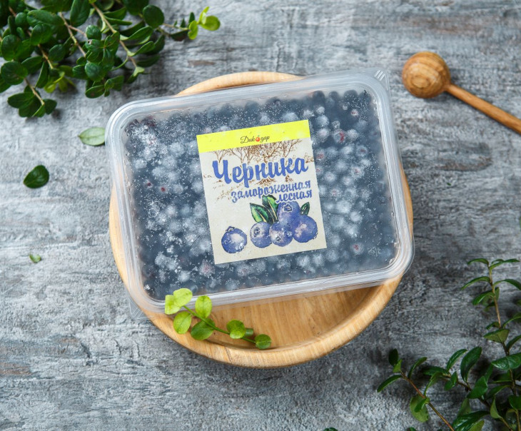 7118 Черника замороженная Вкусляндия  - Вид №1