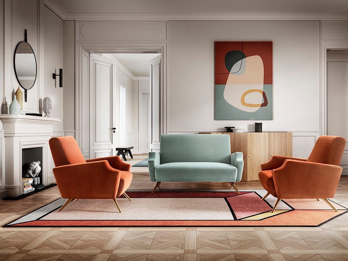 2-местный тканевый диван Felis Softliving ARCH-00027313 - Вид №1