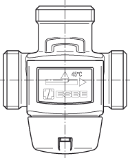 3160 04 00 VTD322Ротационные клапаны » Esbe серии VTD300  - Вид №1